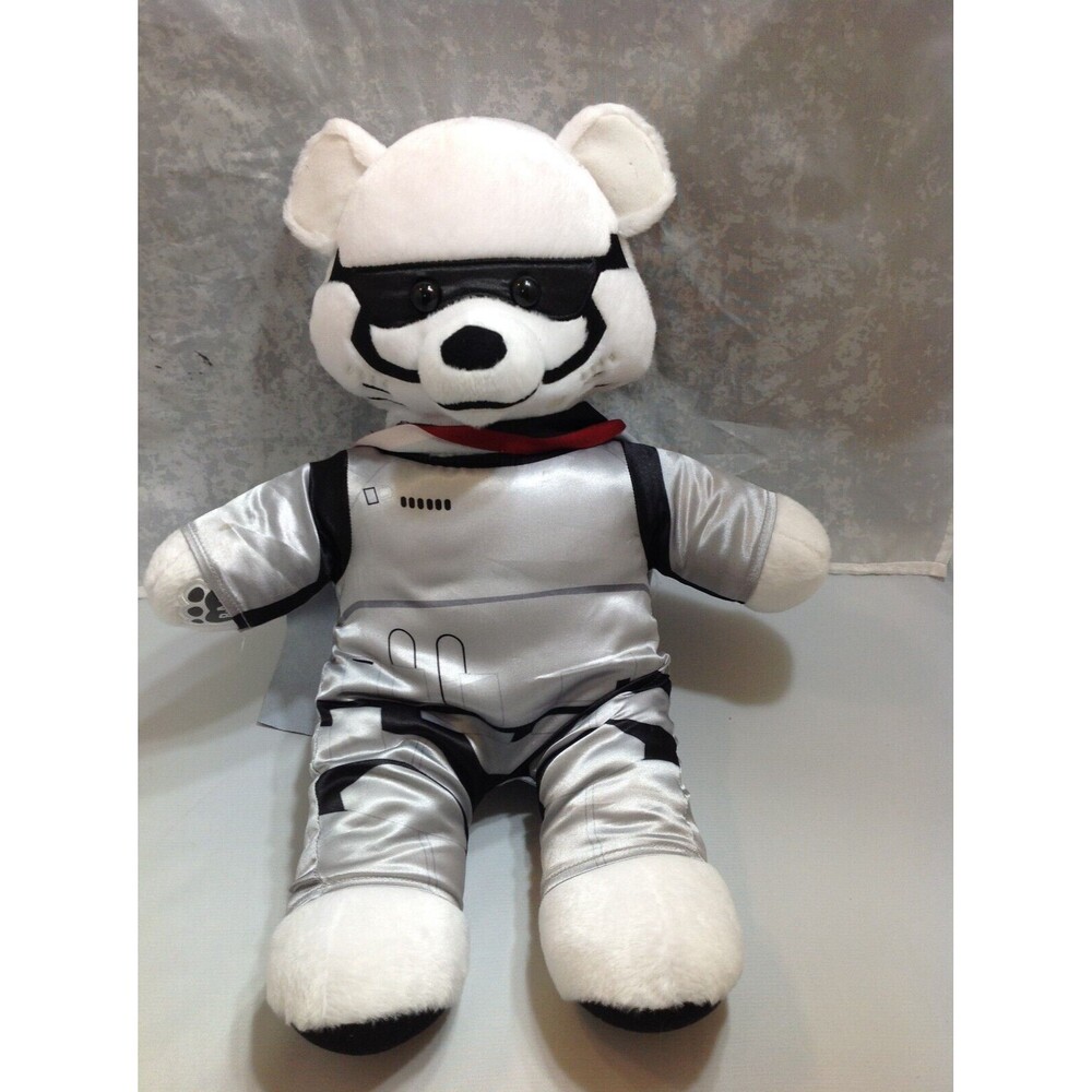 Build A Bear Star Wars Storm Trooper Plush Bear 18" The Force Awakens Plush Toy